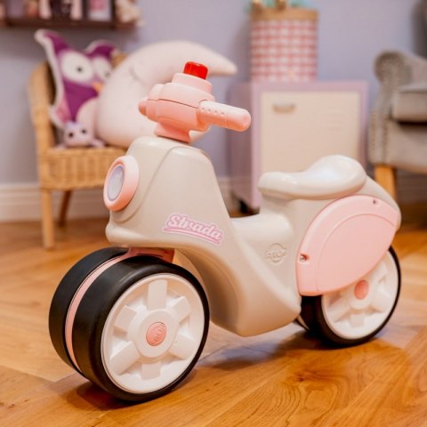 Falk Jeździk Scooter Strada Retro Dla Dziewczynki Ciche Opony od 1 Roku Falk Jeździk Scooter Strada Retro Dla Dziewczynki Ciche Opony od 1 Roku