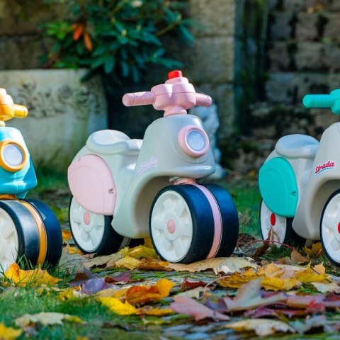 Falk Jeździk Scooter Strada Retro Dla Dziewczynki Ciche Opony od 1 Roku Falk Jeździk Scooter Strada Retro Dla Dziewczynki Ciche Opony od 1 Roku