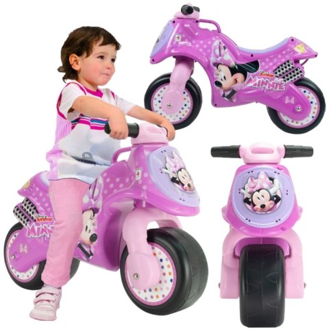 INJUSA Myszka Minnie Jeździk Motor Rowerek Biegowy INJUSA Myszka Minnie Jeździk Motor Rowerek Biegowy