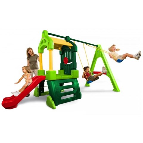 Little Tikes Plac Zabaw Clubhouse Zjeżdżalnia Huśtawka Little Tikes Plac Zabaw Clubhouse Zjeżdżalnia Huśtawka
