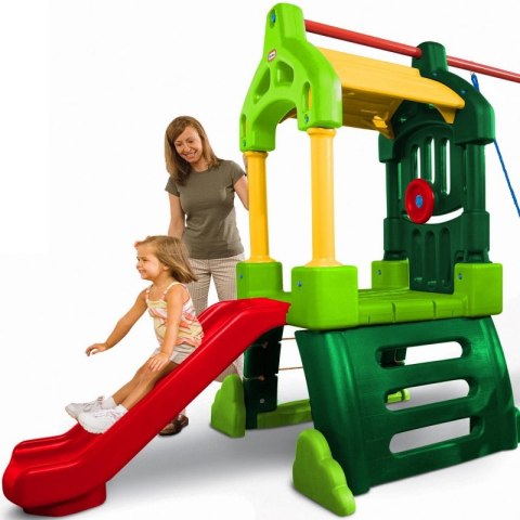 Little Tikes Plac Zabaw Clubhouse Zjeżdżalnia Huśtawka Little Tikes Plac Zabaw Clubhouse Zjeżdżalnia Huśtawka