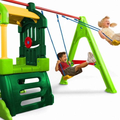 Little Tikes Plac Zabaw Clubhouse Zjeżdżalnia Huśtawka Little Tikes Plac Zabaw Clubhouse Zjeżdżalnia Huśtawka