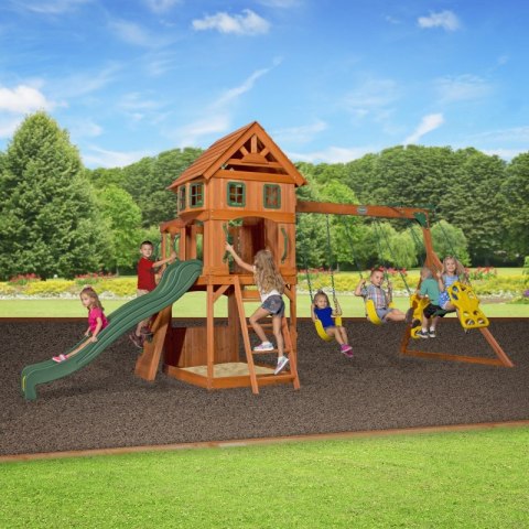 Ogromny Drewniany Plac Zabaw Atlantic Backyard Discovery Step2 Ogromny Drewniany Plac Zabaw Atlantic Backyard Discovery Step2