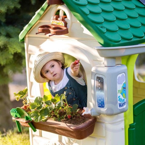 FEBER Domek ogrodowy Eco Karmnik Segregacja Odpadów Imitacja Panelu Słonecznego FEBER Domek ogrodowy Eco Karmnik Segregacja Odpadów Imitacja Panelu Słonecznego