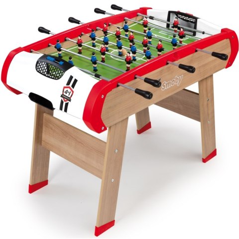 SMOBY Piłkarzyki Dla Dzieci Stół Powerplay 4w1 Bilard Tenis Hokej SMOBY Piłkarzyki Dla Dzieci Stół Powerplay 4w1 Bilard Tenis Hokej