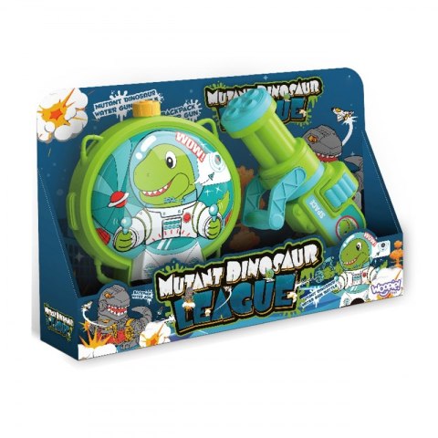 WOOPIE Pistolet na Wodę z Plecakiem Dino WOOPIE Pistolet na Wodę z Plecakiem Dino