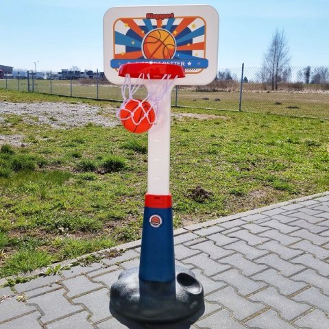 WOOPIE Zestaw Koszykówka Regulacja 99 - 125 cm + Piłka + Pompka WOOPIE Zestaw Koszykówka Regulacja 99 - 125 cm + Piłka + Pompka