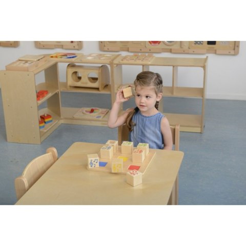 Drewniany Sorter Sensoryczny Łączenie Dźwięków Masterkidz Montessori Drewniany Sorter Sensoryczny Łączenie Dźwięków Masterkidz Montessori