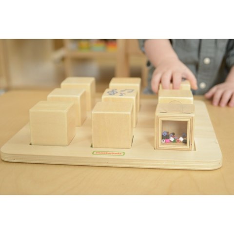 Drewniany Sorter Sensoryczny Łączenie Dźwięków Masterkidz Montessori Drewniany Sorter Sensoryczny Łączenie Dźwięków Masterkidz Montessori