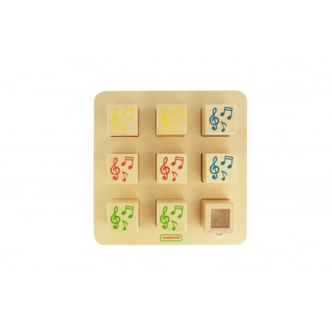Drewniany Sorter Sensoryczny Łączenie Dźwięków Masterkidz Montessori Drewniany Sorter Sensoryczny Łączenie Dźwięków Masterkidz Montessori