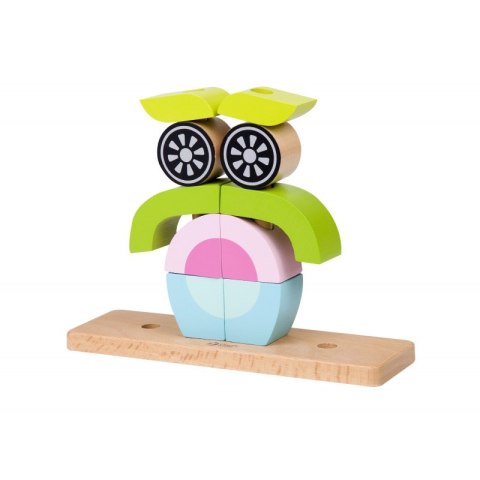 Kreatywne Drewniane Klocki Przestrzenne 3d Classic World Sowa Kreatywne Drewniane Klocki Przestrzenne 3d Classic World Sowa