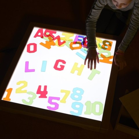 MASTERKIDZ Przezroczyste Cyfry i Litery 38 szt. Montessori MASTERKIDZ Przezroczyste Cyfry i Litery 38 szt. Montessori