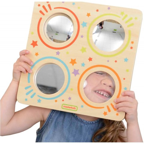 MASTERKIDZ Sensoryczna Tablica Lustra I Soczewki Zakrzywienia Obrazu Montessori MASTERKIDZ Sensoryczna Tablica Lustra I Soczewki Zakrzywienia Obrazu Montessori