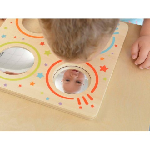 MASTERKIDZ Sensoryczna Tablica Lustra I Soczewki Zakrzywienia Obrazu Montessori MASTERKIDZ Sensoryczna Tablica Lustra I Soczewki Zakrzywienia Obrazu Montessori