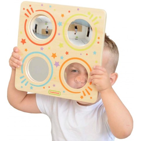 MASTERKIDZ Sensoryczna Tablica Lustra I Soczewki Zakrzywienia Obrazu Montessori MASTERKIDZ Sensoryczna Tablica Lustra I Soczewki Zakrzywienia Obrazu Montessori