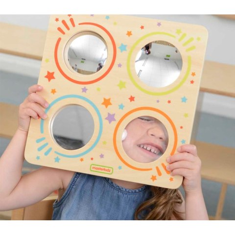 MASTERKIDZ Sensoryczna Tablica Lustra I Soczewki Zakrzywienia Obrazu Montessori MASTERKIDZ Sensoryczna Tablica Lustra I Soczewki Zakrzywienia Obrazu Montessori