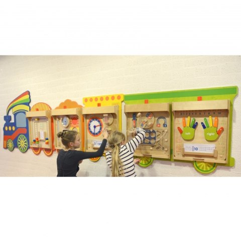 MASTERKIDZ System Do Montażu 5 Tablic Masterkidz Flex - Pociąg MASTERKIDZ System Do Montażu 5 Tablic Masterkidz Flex - Pociąg
