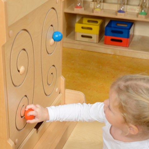 MASTERKIDZ Tablica Przesuwna Kształt Motyla Montessori MASTERKIDZ Tablica Przesuwna Kształt Motyla Montessori