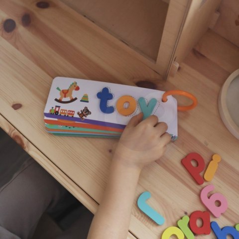 TOOKY TOY Puzzle Alfabet Montessori Nauka Literek Słów Zwierzątka 57 el. TOOKY TOY Puzzle Alfabet Montessori Nauka Literek Słów Zwierzątka 57 el.