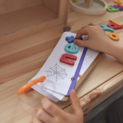 TOOKY TOY Puzzle Alfabet Montessori Nauka Literek Słów Zwierzątka 57 el. TOOKY TOY Puzzle Alfabet Montessori Nauka Literek Słów Zwierzątka 57 el.