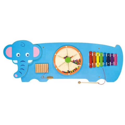 VIGA Tablica Sensoryczna Manipulacyjna Słonik Certyfikat FSC Montessori VIGA Tablica Sensoryczna Manipulacyjna Słonik Certyfikat FSC Montessori