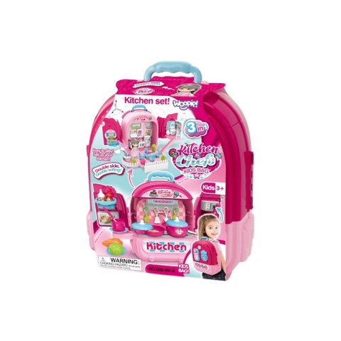 WOOPIE Domek dla Lalek 3w1 Kuchnia Przenośna w Plecaku WOOPIE Domek dla Lalek 3w1 Kuchnia Przenośna w Plecaku