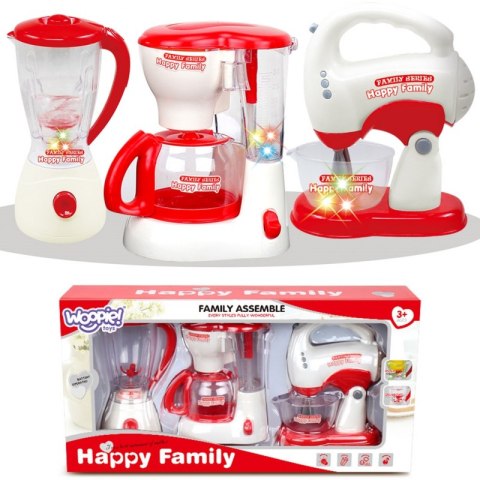 WOOPIE Zestaw AGD dla Dzieci 3w1 Mikser Blender Robot Kuchenny WOOPIE Zestaw AGD dla Dzieci 3w1 Mikser Blender Robot Kuchenny