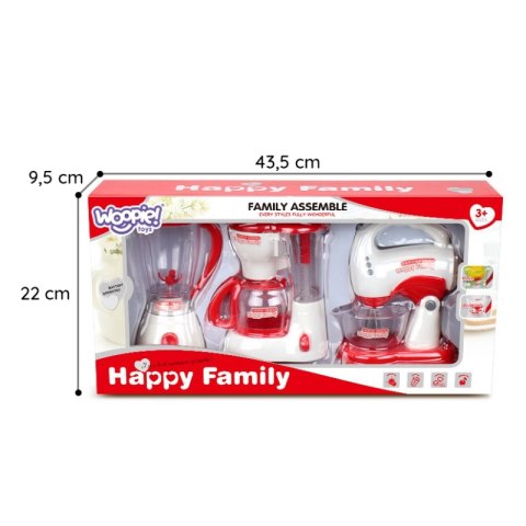WOOPIE Zestaw AGD dla Dzieci 3w1 Mikser Blender Robot Kuchenny WOOPIE Zestaw AGD dla Dzieci 3w1 Mikser Blender Robot Kuchenny
