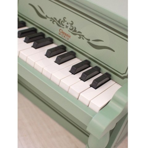 CLASSIC WORLD Pianinko Vintage + Książeczka do Nauki CLASSIC WORLD Pianinko Vintage + Książeczka do Nauki