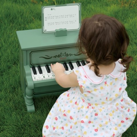 CLASSIC WORLD Pianinko Vintage + Książeczka do Nauki CLASSIC WORLD Pianinko Vintage + Książeczka do Nauki
