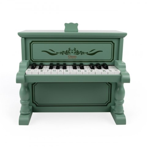 CLASSIC WORLD Pianinko Vintage + Książeczka do Nauki CLASSIC WORLD Pianinko Vintage + Książeczka do Nauki