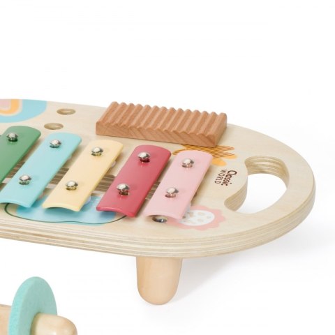 CLASSIC WORLD Zestaw Instrumenty Muzyczne dla Dzieci Cymbałki Bębenek Grzechotka 5 el. CLASSIC WORLD Zestaw Instrumenty Muzyczne dla Dzieci Cymbałki Bębenek Grzechotka 5 el.