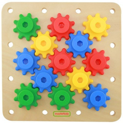 MASTERKIDZ Koła Zębate Zbuduj Własny Mechanizm Tablica Montessori MASTERKIDZ Koła Zębate Zbuduj Własny Mechanizm Tablica Montessori