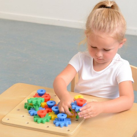 MASTERKIDZ Koła Zębate Zbuduj Własny Mechanizm Tablica Montessori MASTERKIDZ Koła Zębate Zbuduj Własny Mechanizm Tablica Montessori