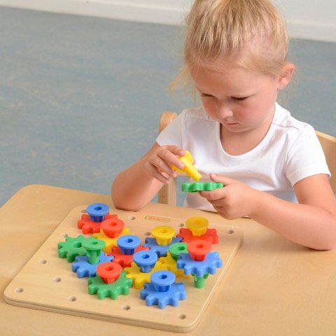 MASTERKIDZ Koła Zębate Zbuduj Własny Mechanizm Tablica Montessori MASTERKIDZ Koła Zębate Zbuduj Własny Mechanizm Tablica Montessori