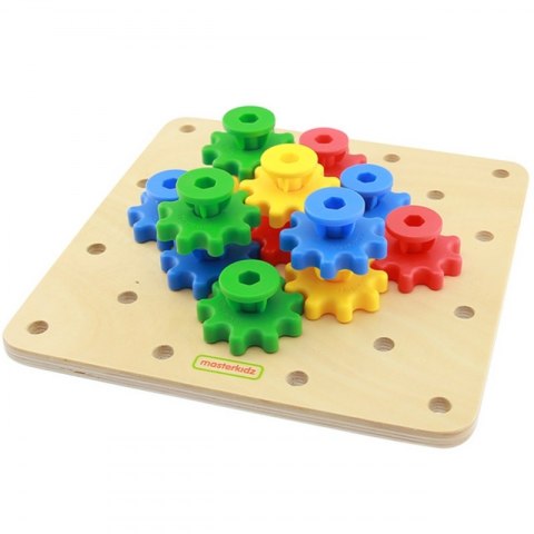 MASTERKIDZ Koła Zębate Zbuduj Własny Mechanizm Tablica Montessori MASTERKIDZ Koła Zębate Zbuduj Własny Mechanizm Tablica Montessori