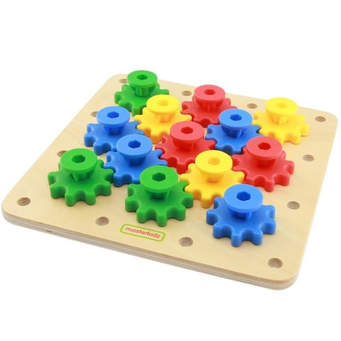 MASTERKIDZ Koła Zębate Zbuduj Własny Mechanizm Tablica Montessori MASTERKIDZ Koła Zębate Zbuduj Własny Mechanizm Tablica Montessori