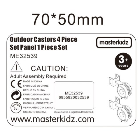 MASTERKIDZ Kółka do Tablicy Wolnostojących STEM 4 szt. MASTERKIDZ Kółka do Tablicy Wolnostojących STEM 4 szt.
