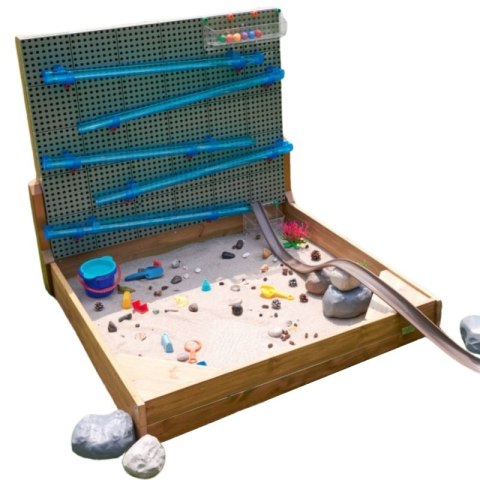 MASTERKIDZ Zestaw XXL STEM WALL 2w1 Tablica Kreatywna z Piaskownicą MASTERKIDZ Zestaw XXL STEM WALL 2w1 Tablica Kreatywna z Piaskownicą