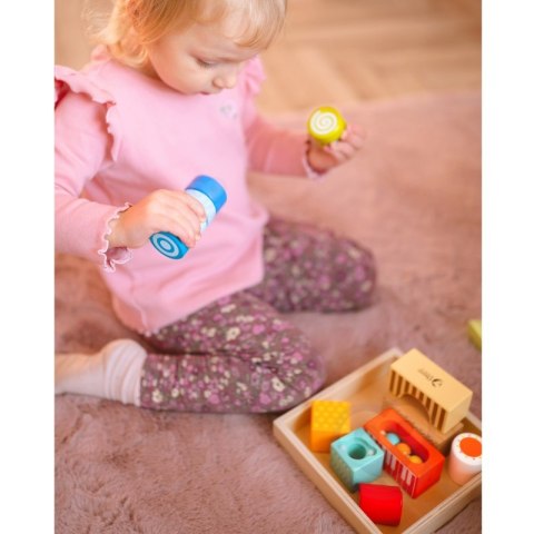 CLASSIC WORLD Drewniane Klocki Sensoryczne 7 Funkcji Układanka Multifunkcyjna Kształty Dźwięk MONTESSORI 14 el. CLASSIC WORLD Drewniane Klocki Sensoryczne 7 Funkcji Układanka Multifunkcyjna Kształty Dźwięk MONTESSORI 14 el.