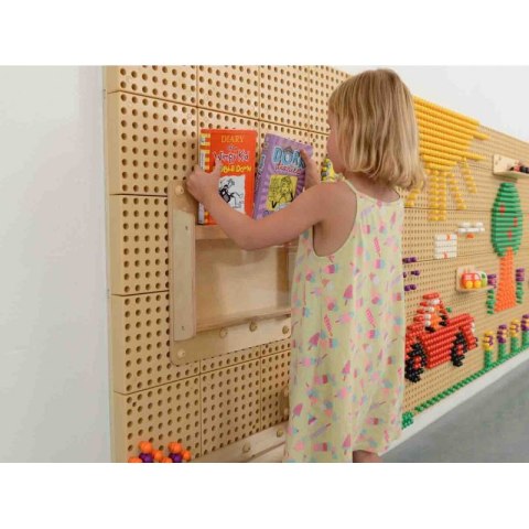 MASTERKIDZ Drewniana Kasetka Na Przedmioty 40 cm - Tablica Naukowo-Kreatywna STEM MASTERKIDZ Drewniana Kasetka Na Przedmioty 40 cm - Tablica Naukowo-Kreatywna STEM