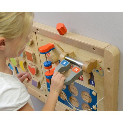 MASTERKIDZ Nauka o Przyciąganiu Magnetycznym - Ścienna Tablica Edukacyjna Flex Montessori MASTERKIDZ Nauka o Przyciąganiu Magnetycznym - Ścienna Tablica Edukacyjna Flex Montessori