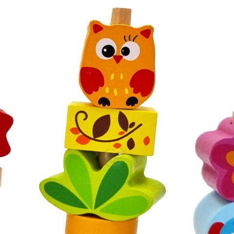 TOOKY TOY Układanka Balansująca Zwierzęta TOOKY TOY Układanka Balansująca Zwierzęta