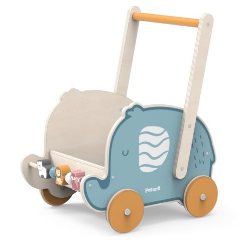 VIGA PolarB Drewniany Wózek 2w1 Chodzik Pchacz Słonik VIGA PolarB Drewniany Wózek 2w1 Chodzik Pchacz Słonik