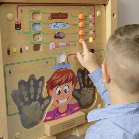 MASTERKIDZ Tablica Edukacyjna Eksperyment Przewodnictwa MASTERKIDZ Tablica Edukacyjna Eksperyment Przewodnictwa