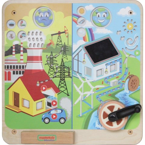MASTERKIDZ Tablica Edukacyjna Energia Odnawialna i Nieodnawialna Montessori MASTERKIDZ Tablica Edukacyjna Energia Odnawialna i Nieodnawialna Montessori