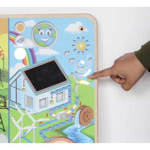 MASTERKIDZ Tablica Edukacyjna Energia Odnawialna i Nieodnawialna Montessori MASTERKIDZ Tablica Edukacyjna Energia Odnawialna i Nieodnawialna Montessori