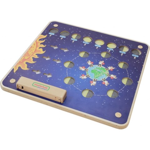 MASTERKIDZ Tablica Edukacyjna Fazy Księżyca Montessori MASTERKIDZ Tablica Edukacyjna Fazy Księżyca Montessori
