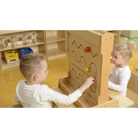 MASTERKIDZ Tablica Przesuwna Mała Motoryka Montessori MASTERKIDZ Tablica Przesuwna Mała Motoryka Montessori