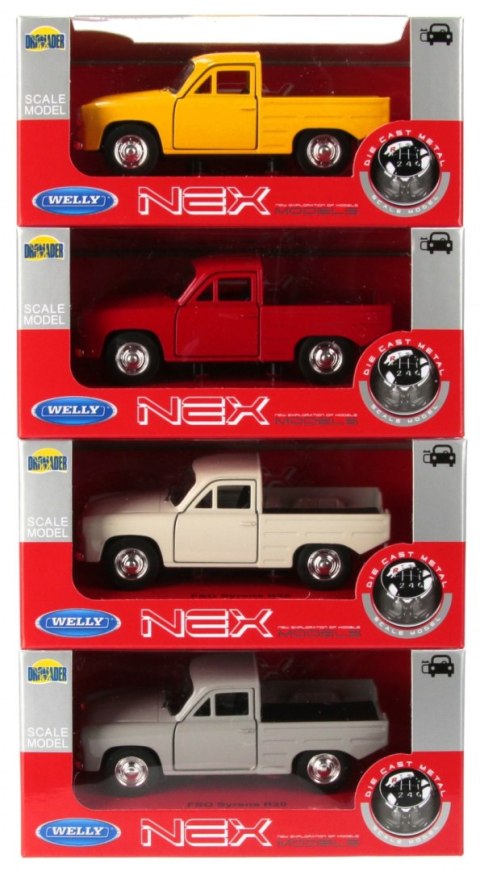 Auto metalowe WELLY 1:34 PRL FSO Syrena R20 Auto metalowe WELLY 1:34 PRL FSO Syrena R20